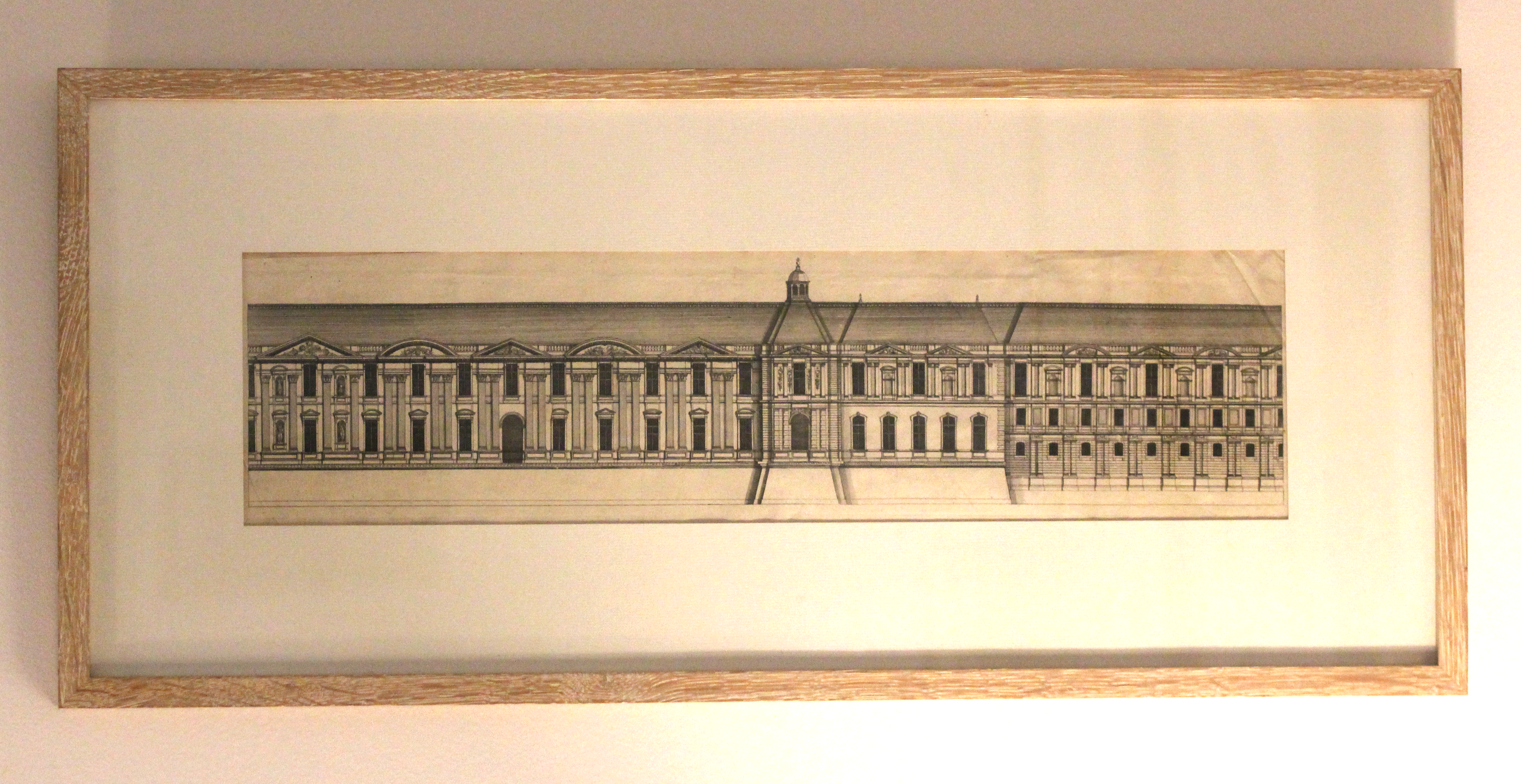 Framed Jean Marot Original Architectural Engraving No. 5