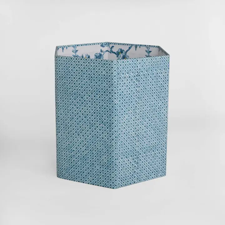 paper-covered collapsible bin