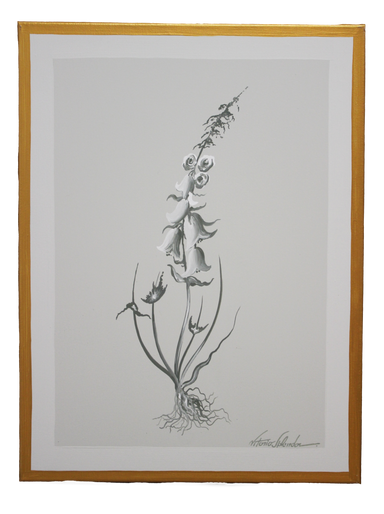 stalky botanical hand painted