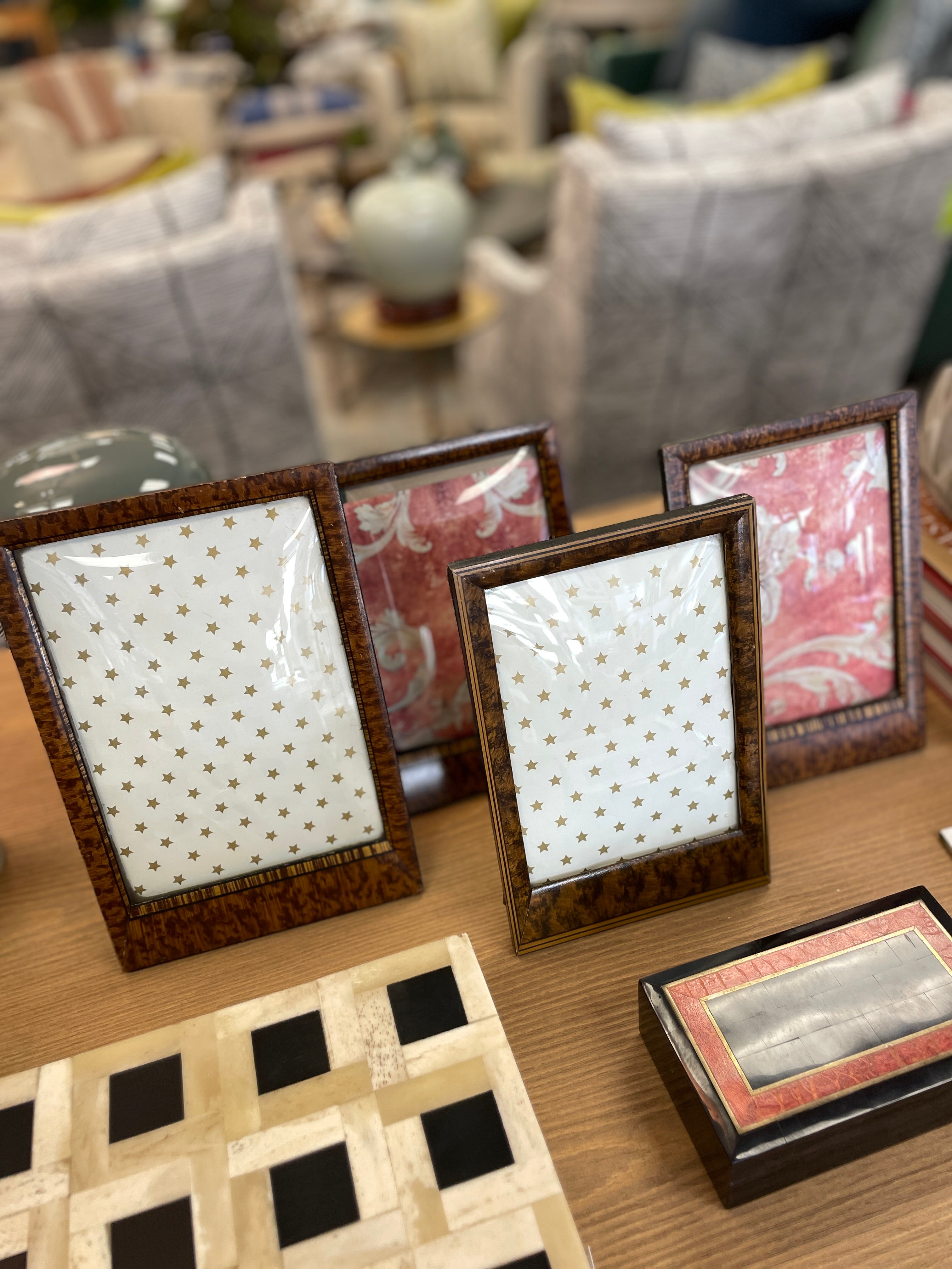Vintage Burlwood Frame