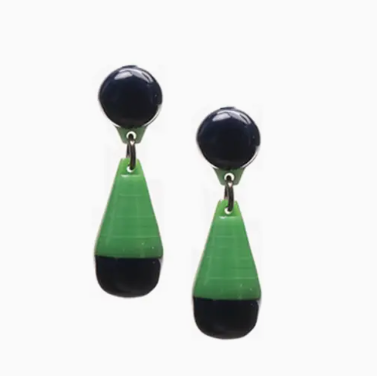 acrylic dangle earrings