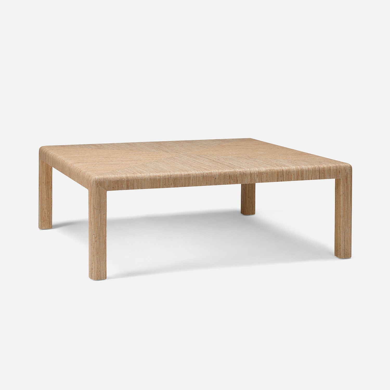 Parson Coffee Table in Natural-48x48x17"