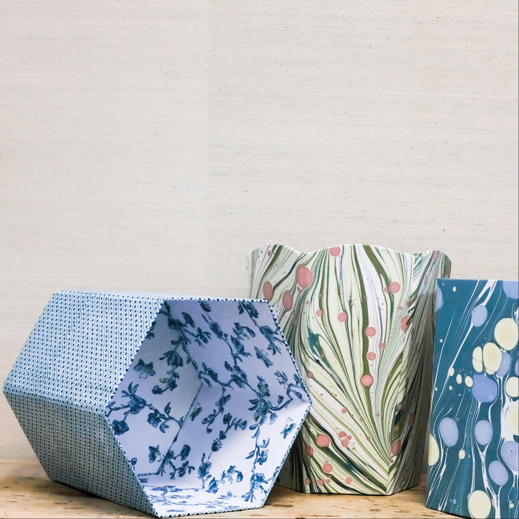 Collapsible Paper Bins