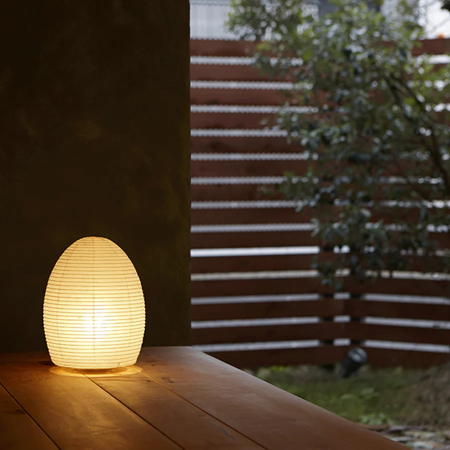 Japanese Washi Paper Moon Lamp