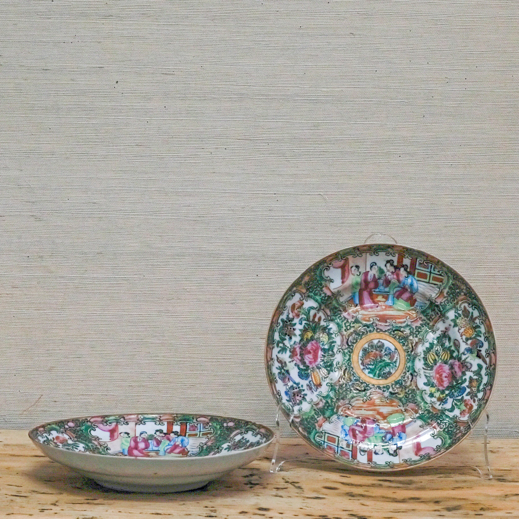 porcelain bowls with asian design