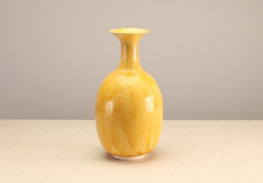 yellow vase