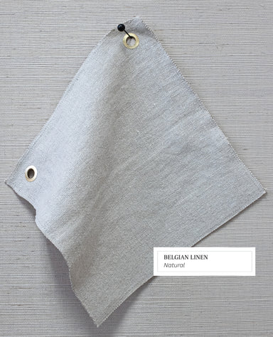 natural belgian linen swatch