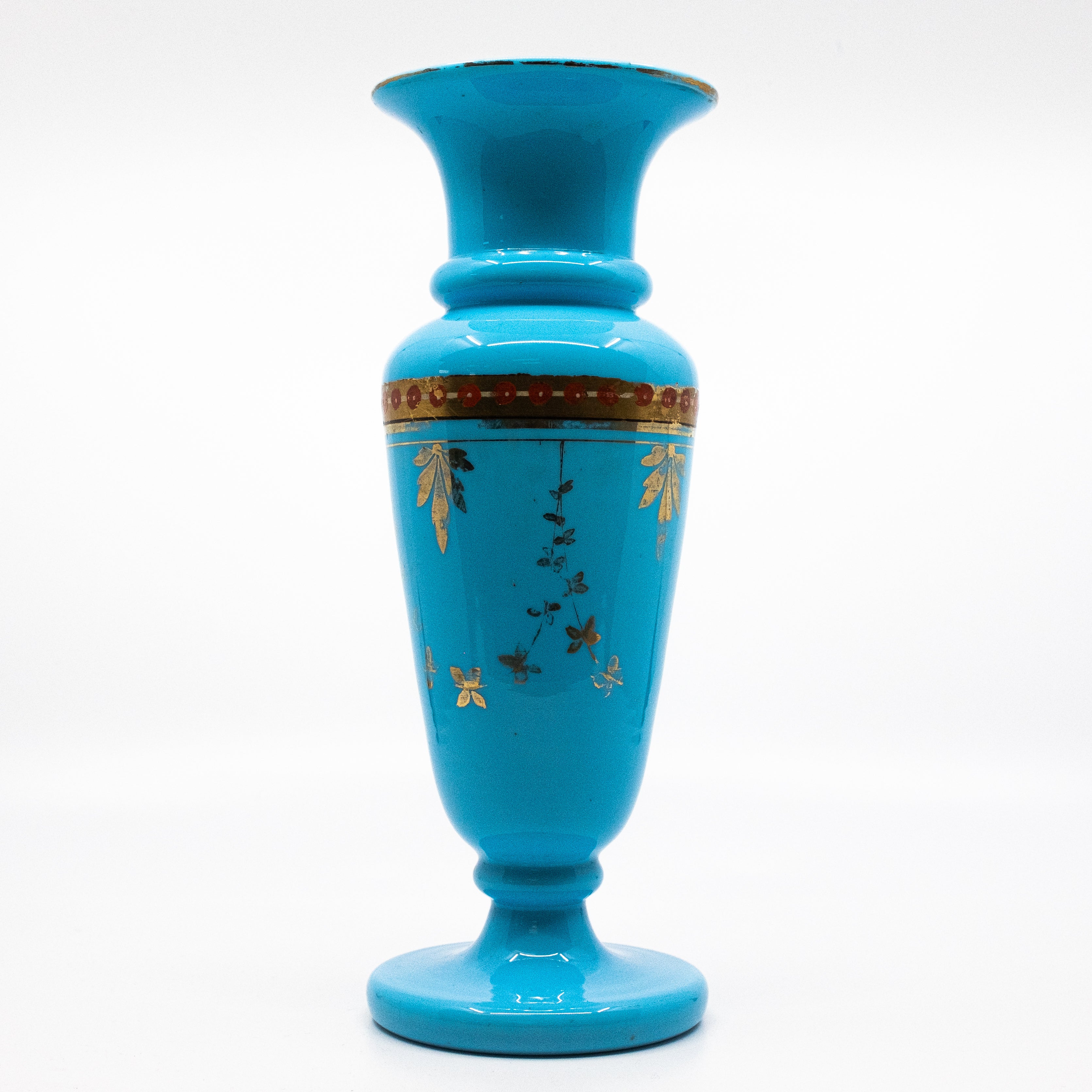 vintage opaline glass decor