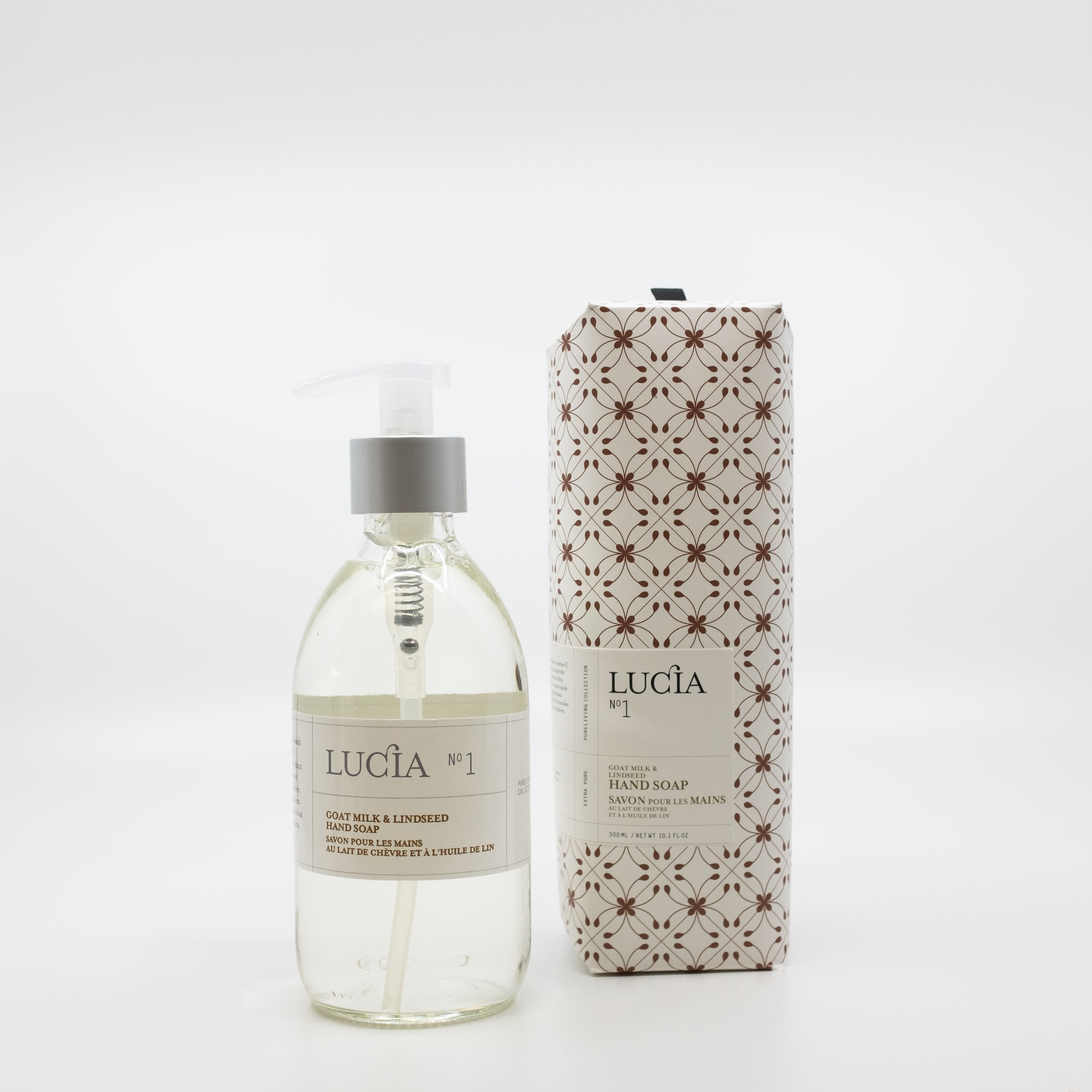 Lucia Linseed Flower & Goat Milk Hand Soap