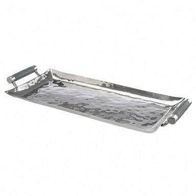 hammered steel tray