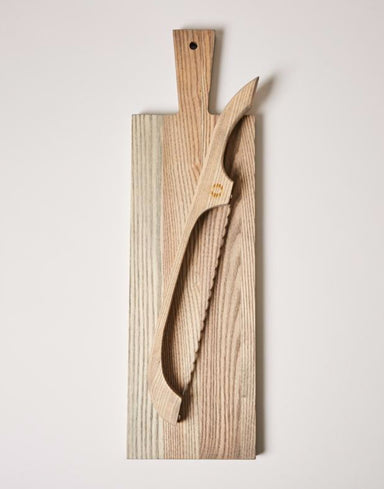 wood board and bow