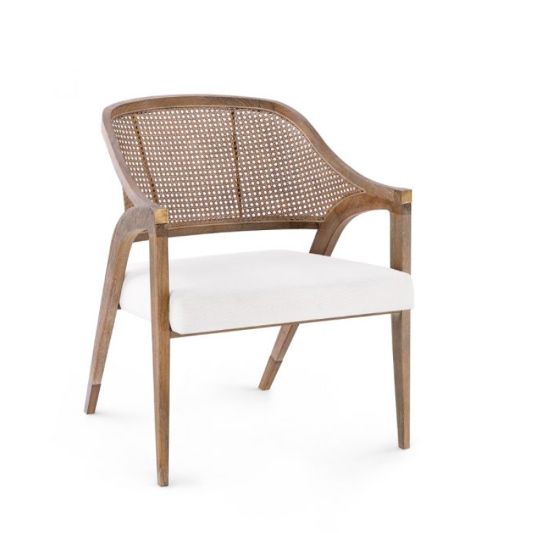 cane-back lounge chair