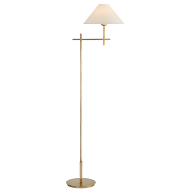 brass floor lamp