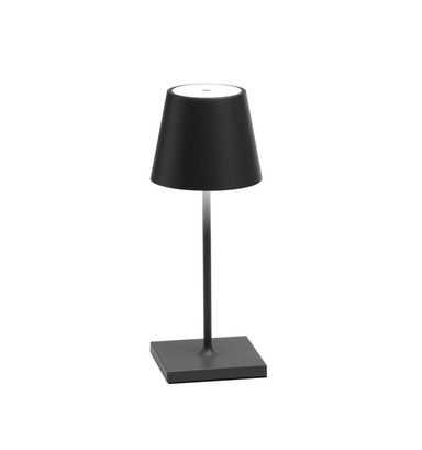 dark grey cordless LED lamp