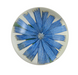 blue chicory dome paperweight from John Derian