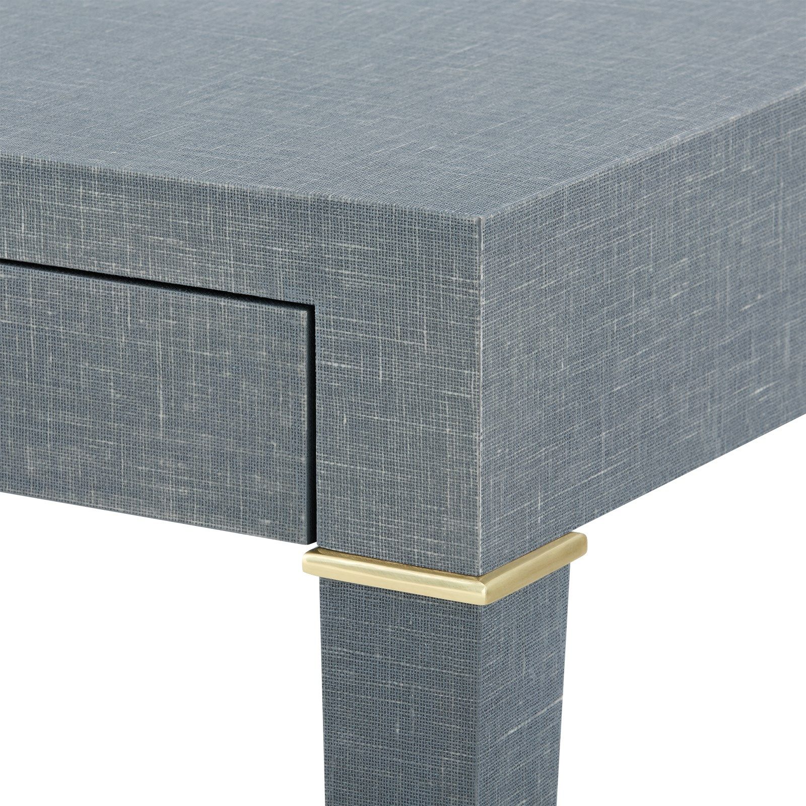 lacquered linen desk