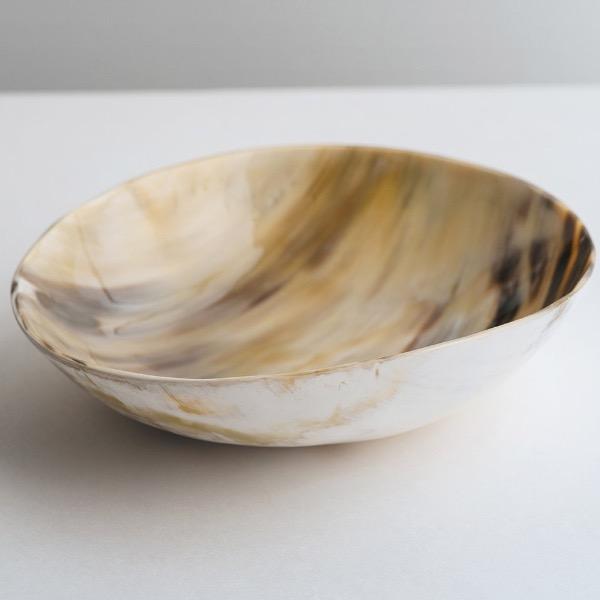 natural ankole horn bowl