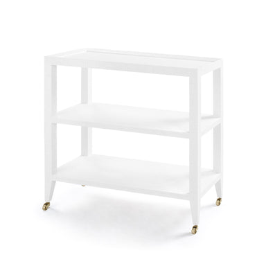 white console table