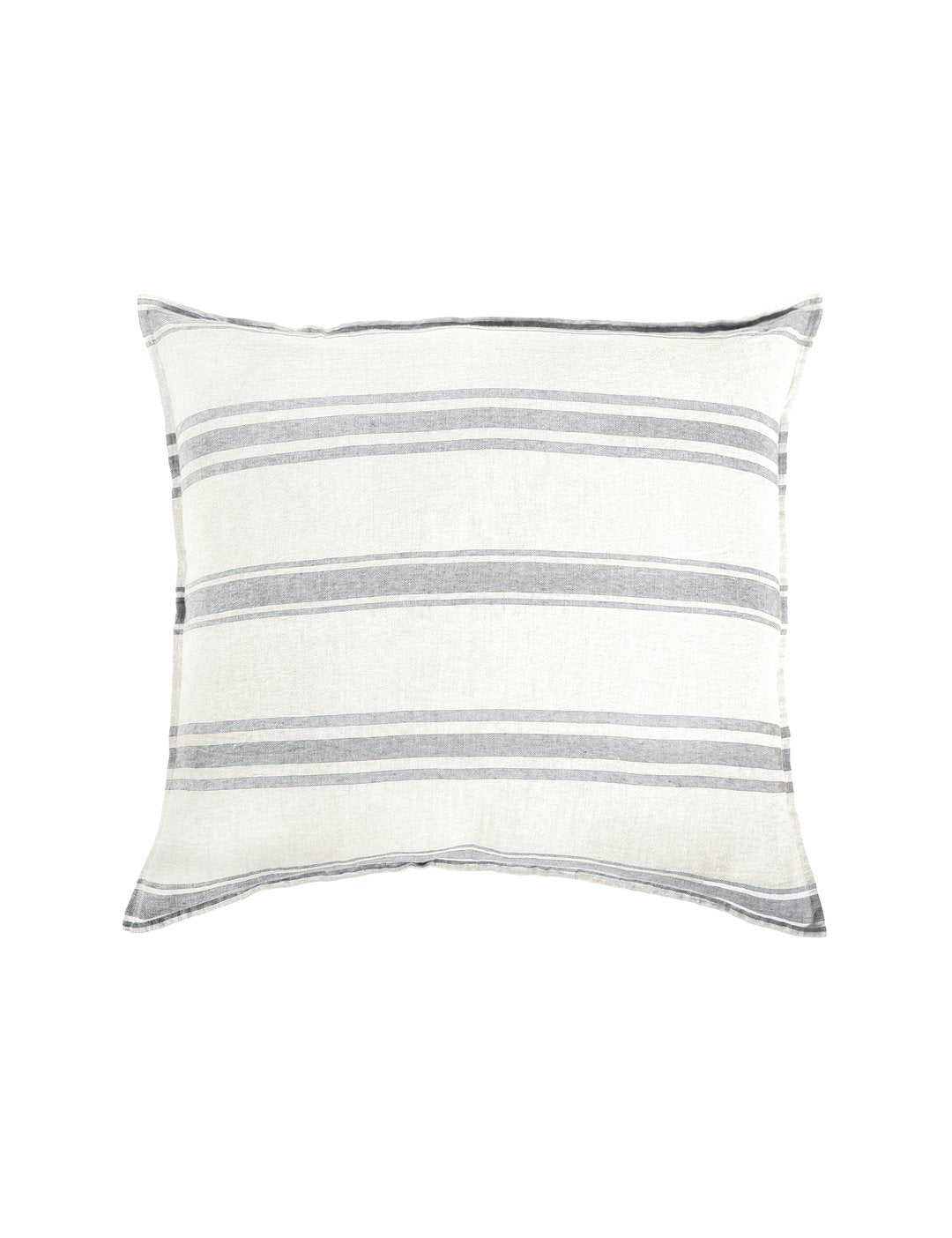 linen stripe sham