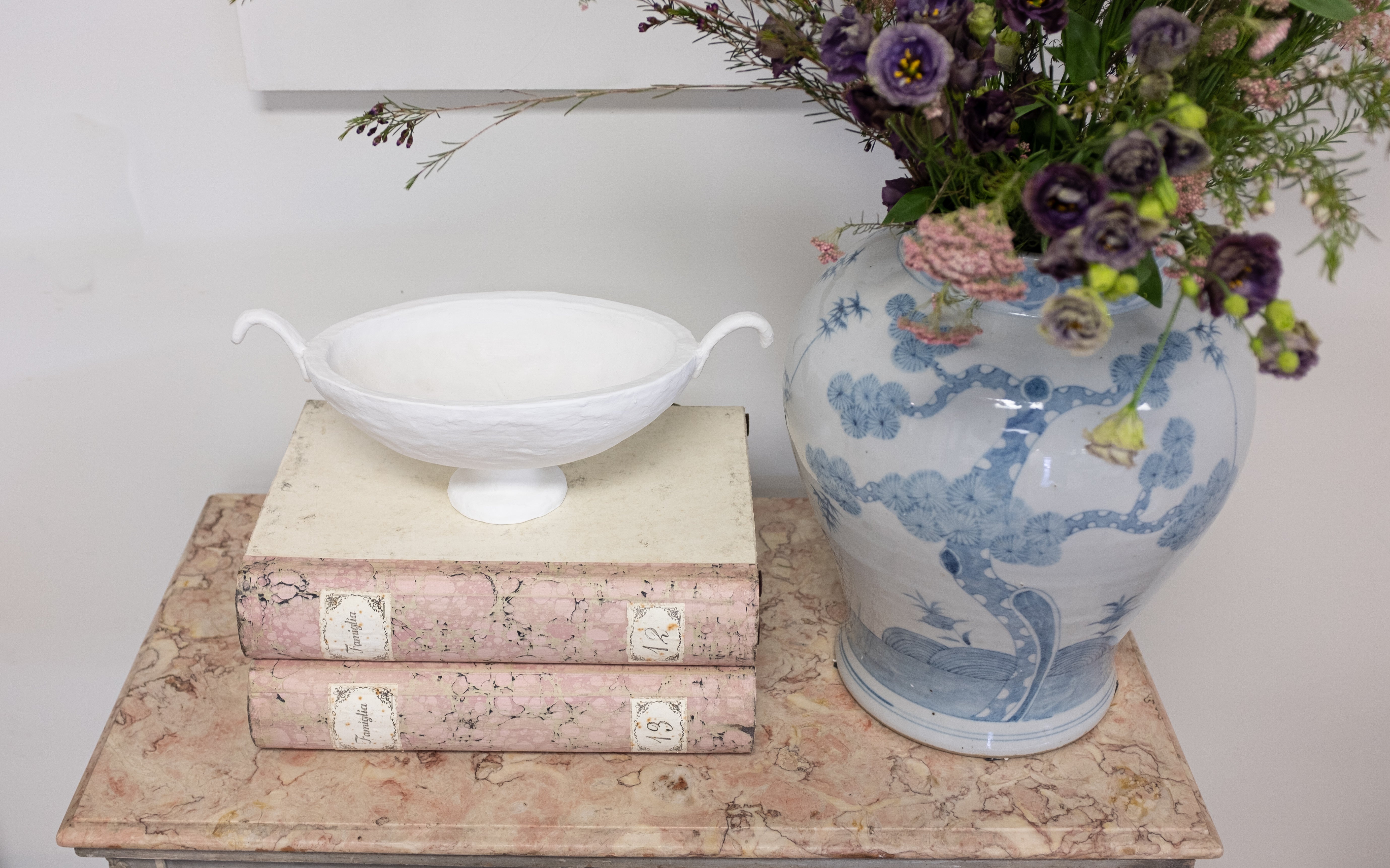 Antique French Marble-Top Table
