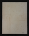 Abstract artwork with geometric shapes on a textured beige surface