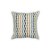 leafy stripes on white pillow
