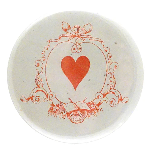 John Derian Decoupage Button Mirror