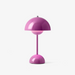 contemporary cordless table lamp in pink