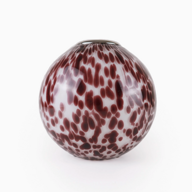 chocolate-spotted glass match striker