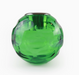 transparent green glass match striker