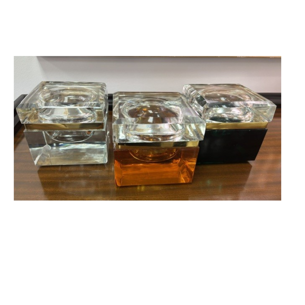 Barleto Cast Glass Boxes