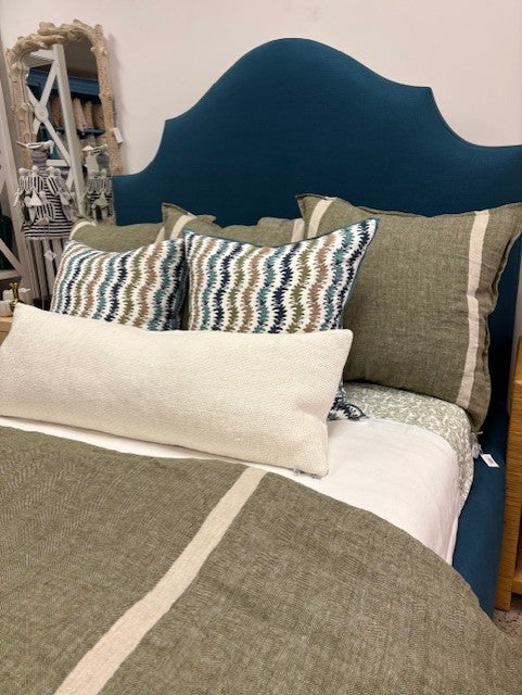 Leyla Seaspray Stripe Pillow