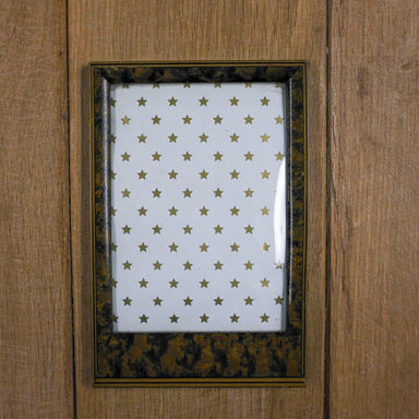 vintage burlwood vertical frame