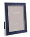 Navy blue textured picture frame with Addison Ross branding on a white background
