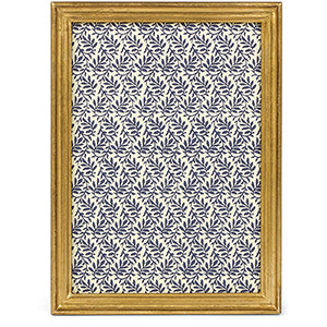 Decorative frame with a floral pattern on a white background