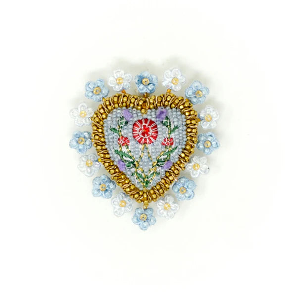 Trovelore Beaded Brooches