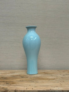 Icy Blue Porcelain Vases