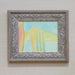 framed abstract painting