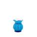 small blue glass vase