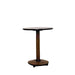 side view of antique Italian table