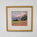 framed landscape painting