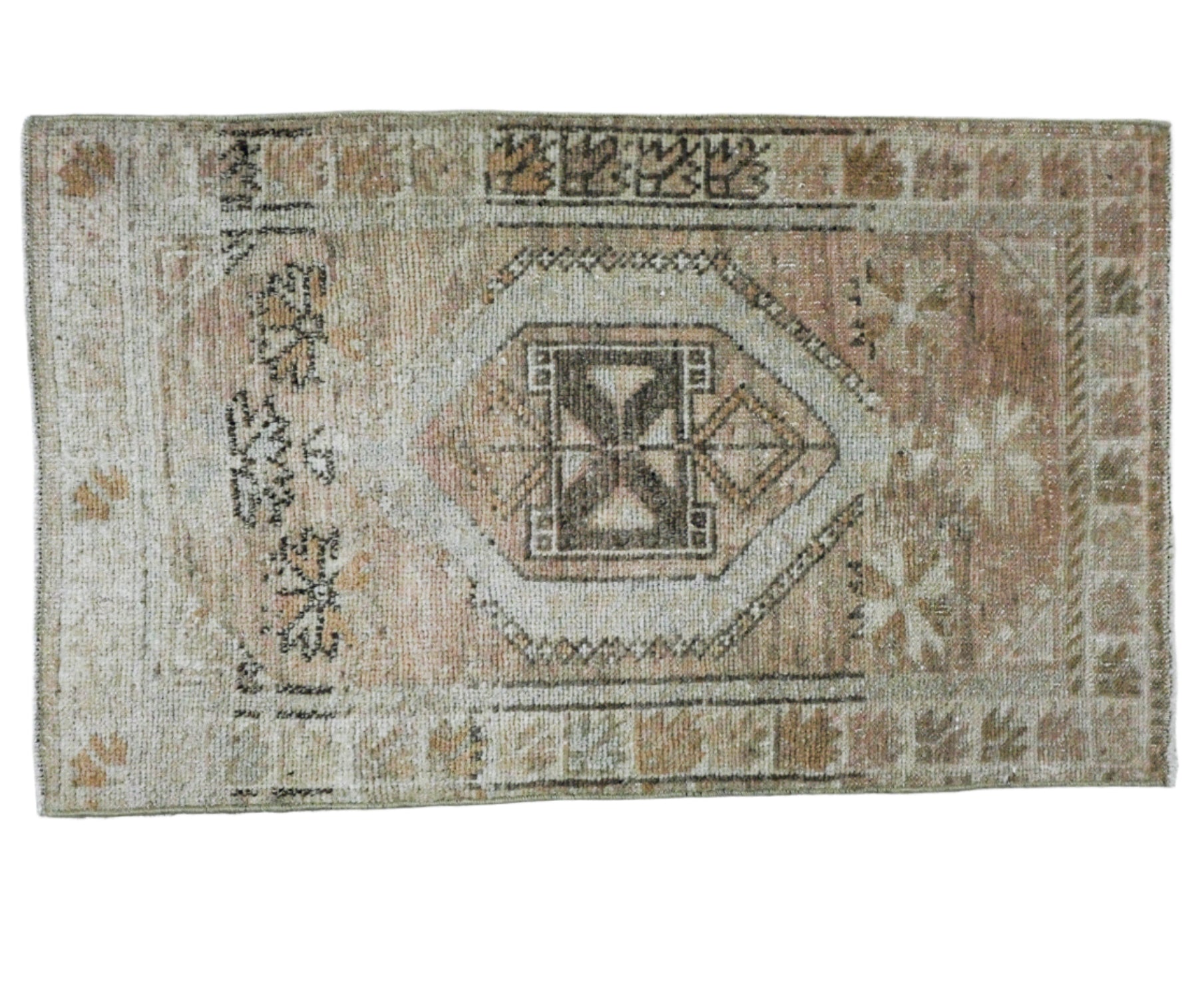 brown and taupe throw rug