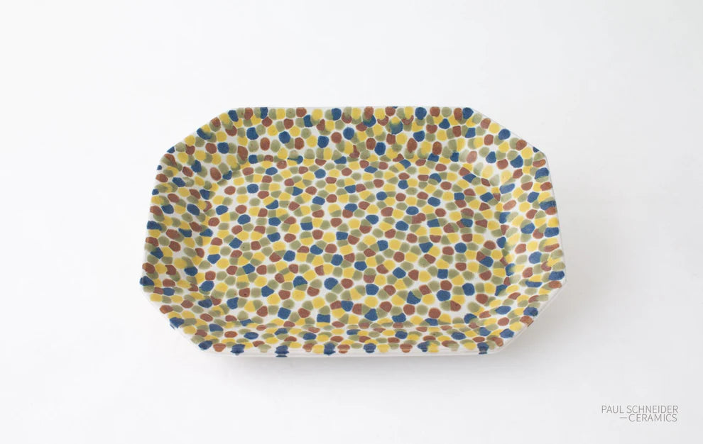 Paul Schneider Dappled Blue Tray #015