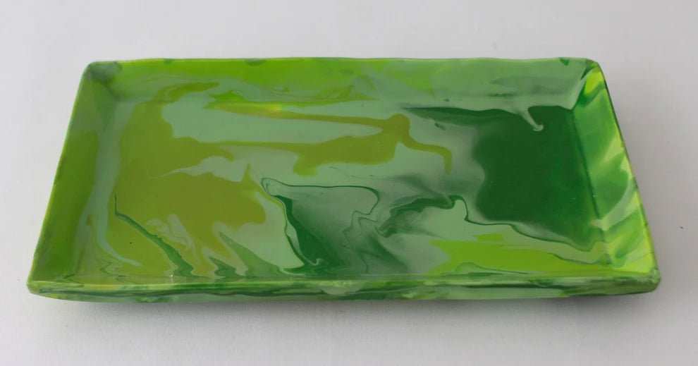 Paul Schneider Ceramics Rectangular Geode Trays