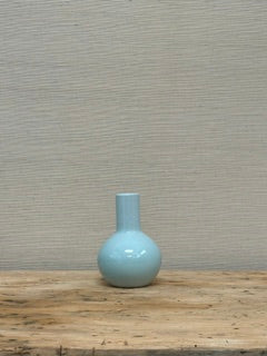 Icy Blue Porcelain Vases
