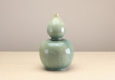double gourd celadon vase