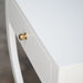 white lacquer side table WH & Co. 