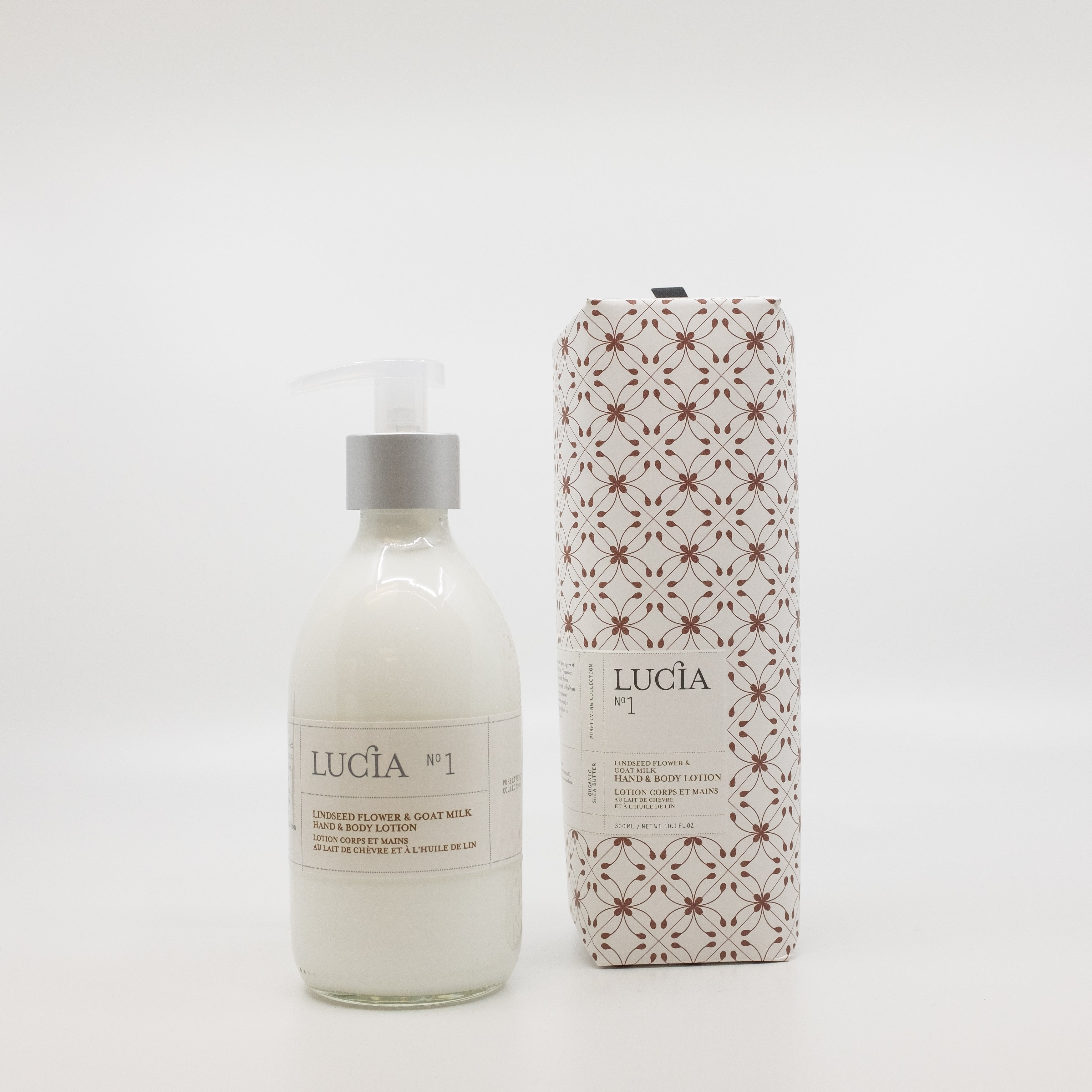 Lucia Linseed Flower & Goat Milk Hand & Body Lotion