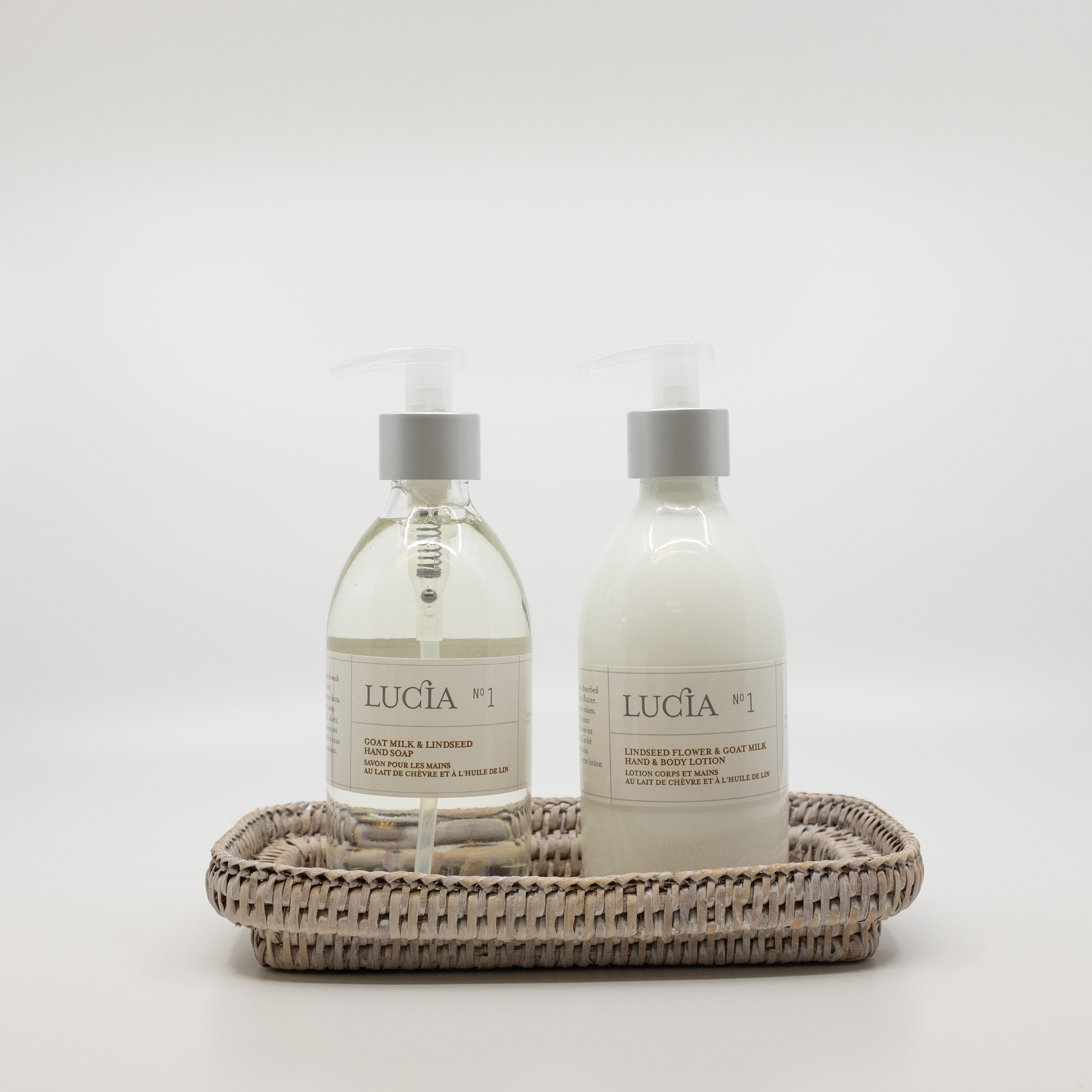 Lucia Linseed Flower & Goat Milk Hand Soap