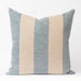 striped linen pillows